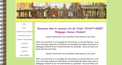 Desktop Screenshot of ecole-steiner-ariege.org